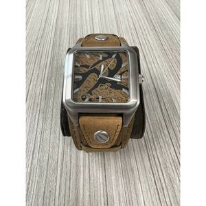 New Fossil Legendary Whitetails Watch - Leather - Brn/Blk